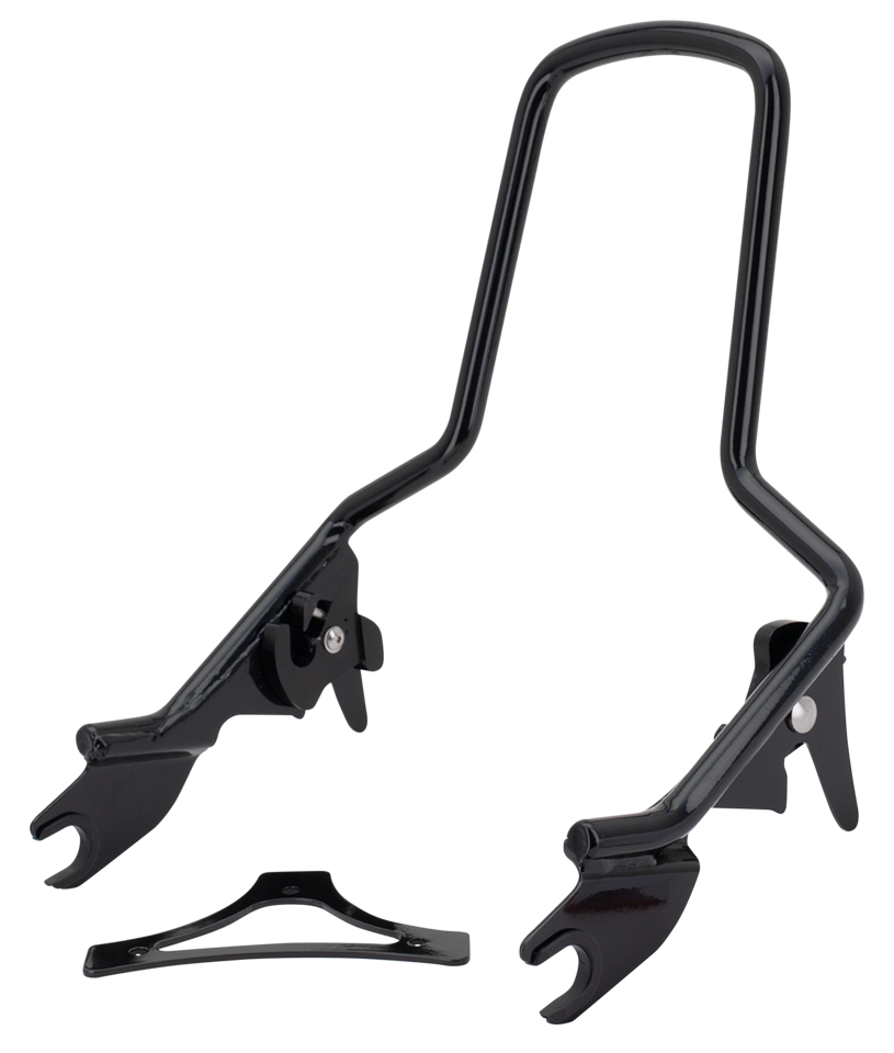 Det. Sissy Bar Standard Black Flt09 Up Detachable Sissy Bar V Twin Mfg Default Title