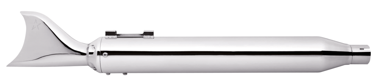 Flh/T95 16 4" Sharktail So's Ch/Ch Slip-On & Muffler Freedom Performance Exhaust