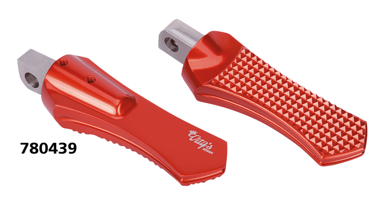 Diamond Footpegs Red Foot Peg Vity's Design Default Title
