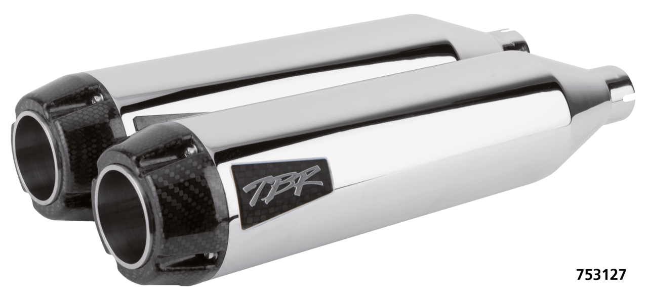2 Bros St07 17 Short Slipons Chrome Slip-On & Muffler Two Brothers Racing Default Title