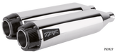 2 Bros St07 17 Short Slipons Chrome Slip-On & Muffler Two Brothers Racing Default Title