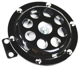 Horn 6" Black Xlch57 79 Horn & Siren V Twin Mfg Default Title