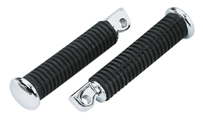 Gzp Footpeg Set With Chrome End Cap Foot Peg Zodiac