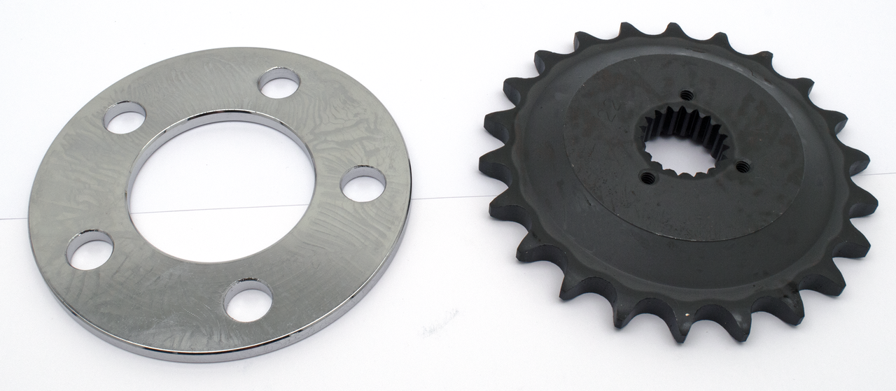 Gzp 22 T Sprckt 3/16" Offset + Spacer Xl8 Sprocket & Pulley Zodiac Default Title