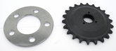 Gzp 22 T Sprckt 3/16" Offset + Spacer Xl8 Sprocket & Pulley Zodiac Default Title