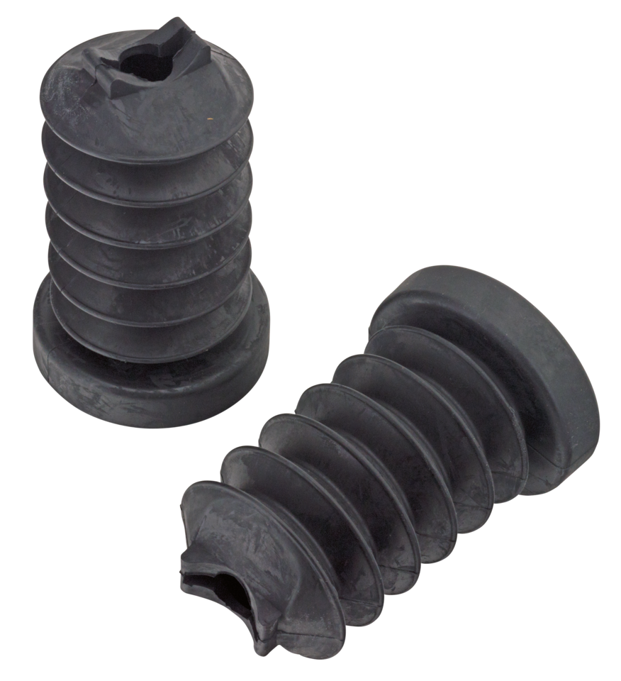 Rear Shock Rubber Boots Flh/T97 13 Shock Bolts & Studs V Twin Mfg Default Title