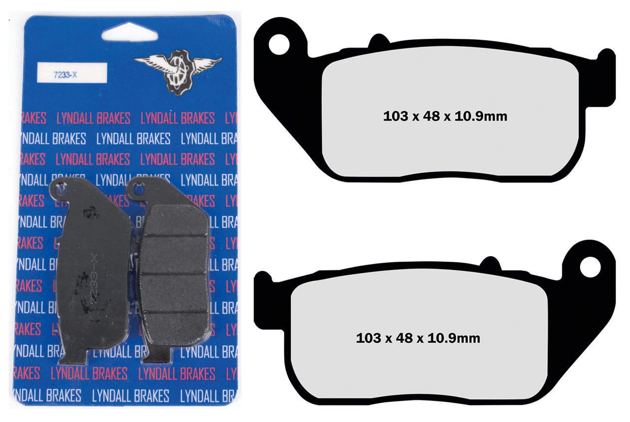 Rear Pads Xtreme Xl04 13 Brake Pad Lyndall Brakes Default Title