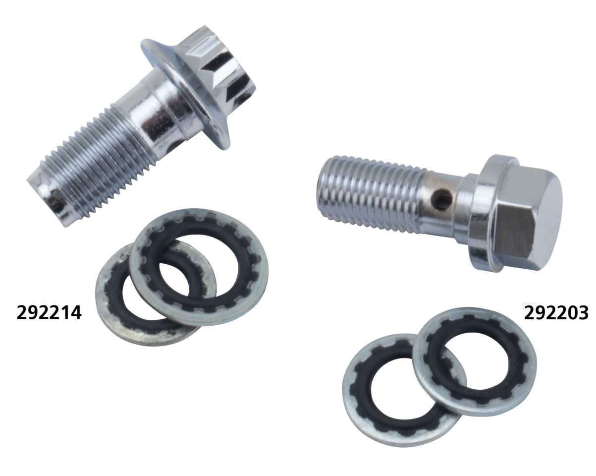 Gzp Chrome Banjo Bolt 7/16" 24 Brake Line & Fitting Zodiac Default Title