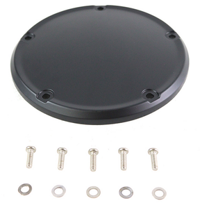 Domed Derby Cover Matt Black St18 Up Derby Cover V Twin Mfg Default Title