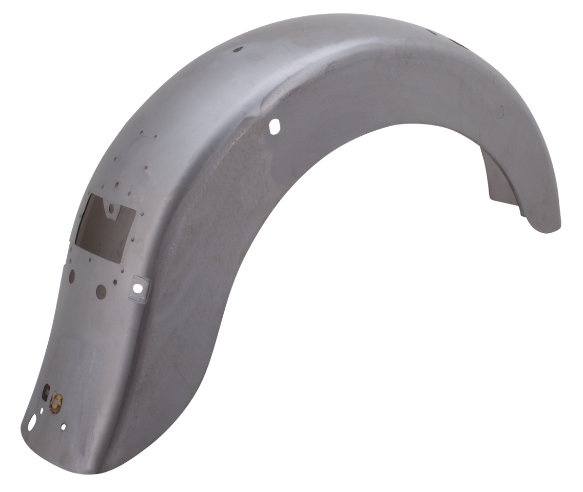 Raw Rr Fender Flh/T97 08 Rear Fender V Twin Mfg Default Title