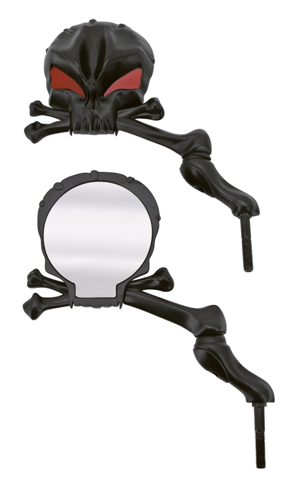Gzp Black Skull Mania Mirrorset Mirror & Component Zodiac