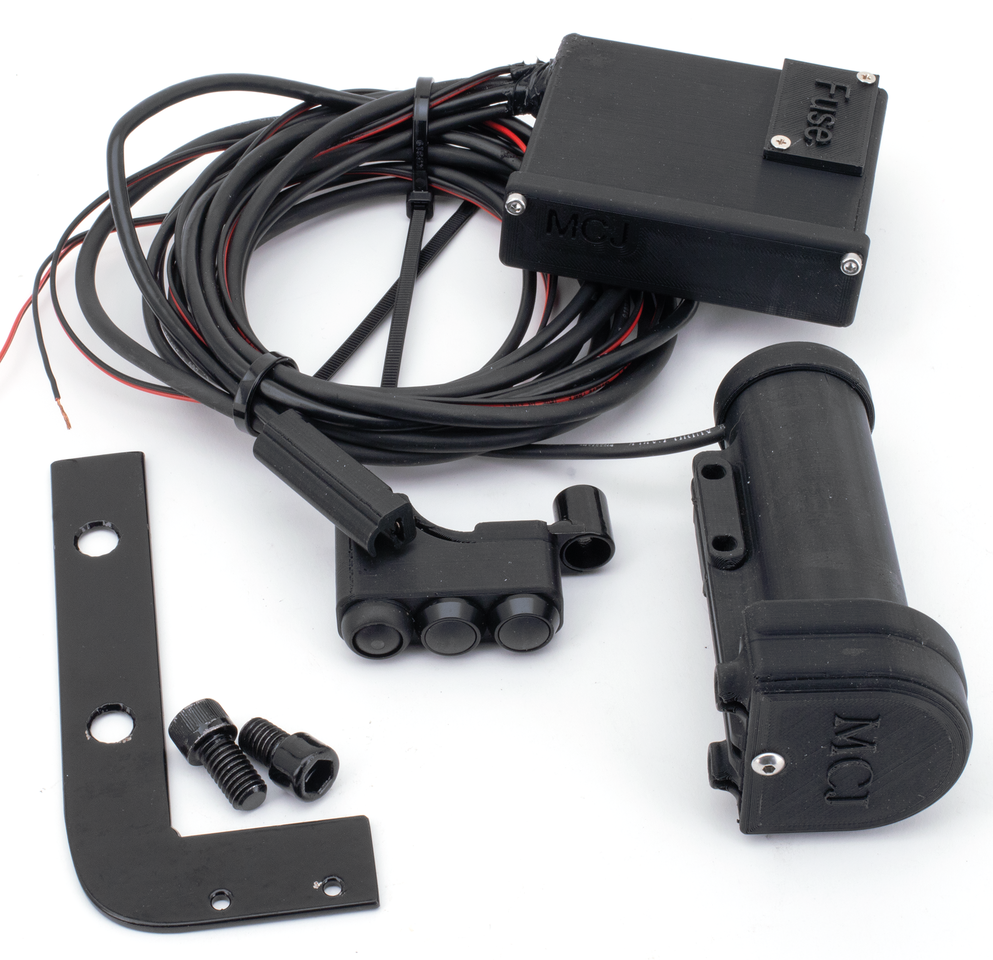 Mcj Handlebar Switch Motor Street Exhaust Mounting Hardware & Accessory Mcj Default Title