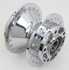 Front Hub Fxd10 17 W/Abs Wheel Hubs V Twin Mfg