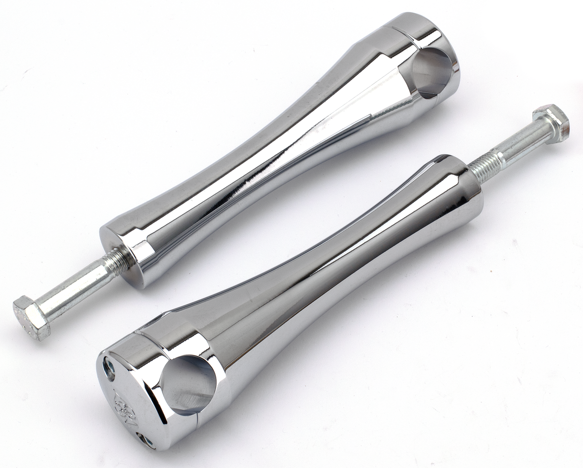 Chops76 Classic Line Chrome Risers 8" Handlebar, Hand Controls & Mirrors Chop's 76 Default Title
