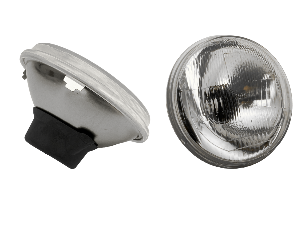 Gzp Headlight Unit H4 W/O Bulb 5.50" Headlights Zodiac Default Title
