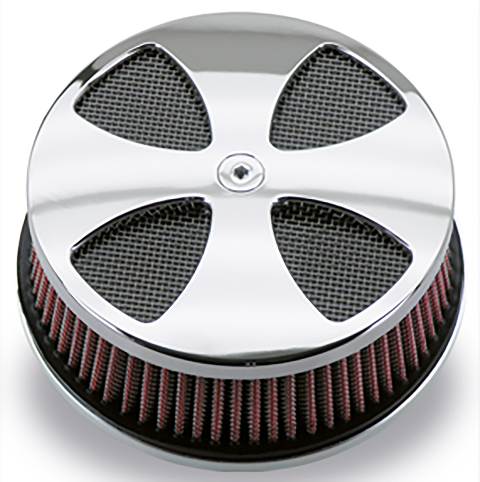 Gzp Chrome Hp Classic Cross Aircleane Air Cleaner & Component Zodiac Default Title