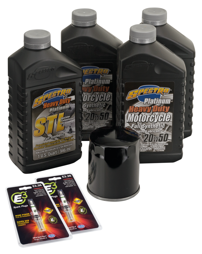Evo Xl Platinum Total Service Kit Black Oil Change and Service Kit Spectro Oils Of America Default Title