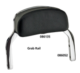 Gzp Black Mini Backrest Pad Kit Backrest & Sissy Bar Pad Zodiac Default Title