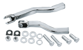 Gzp Hi Way Peg Support Fx/Xl Chrome W/Bo Highway Peg & Mount Zodiac