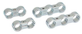 Gzp Billet Chrome Oil Line Seperator 2 H Oil Hose Clamp & Separator Zodiac