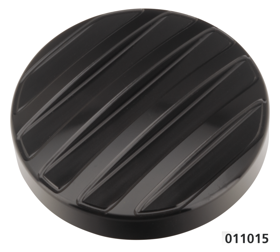 Gzp Black Ribbed Dummy Cap St18 21 Gas Cap & Cover Zodiac Default Title
