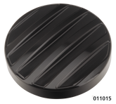 Gzp Black Ribbed Dummy Cap St18 21 Gas Cap & Cover Zodiac Default Title