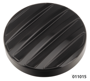 Gzp Black Ribbed Dummy Cap St18 21 Gas Cap & Cover Zodiac Default Title