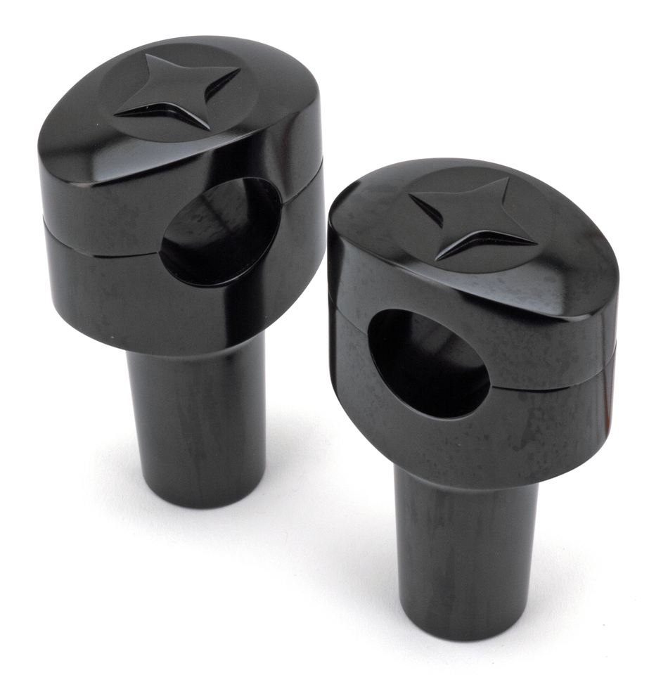 Gzp Fusion Oval Risers 3" Lonestar Bl Riser Zodiac Default Title