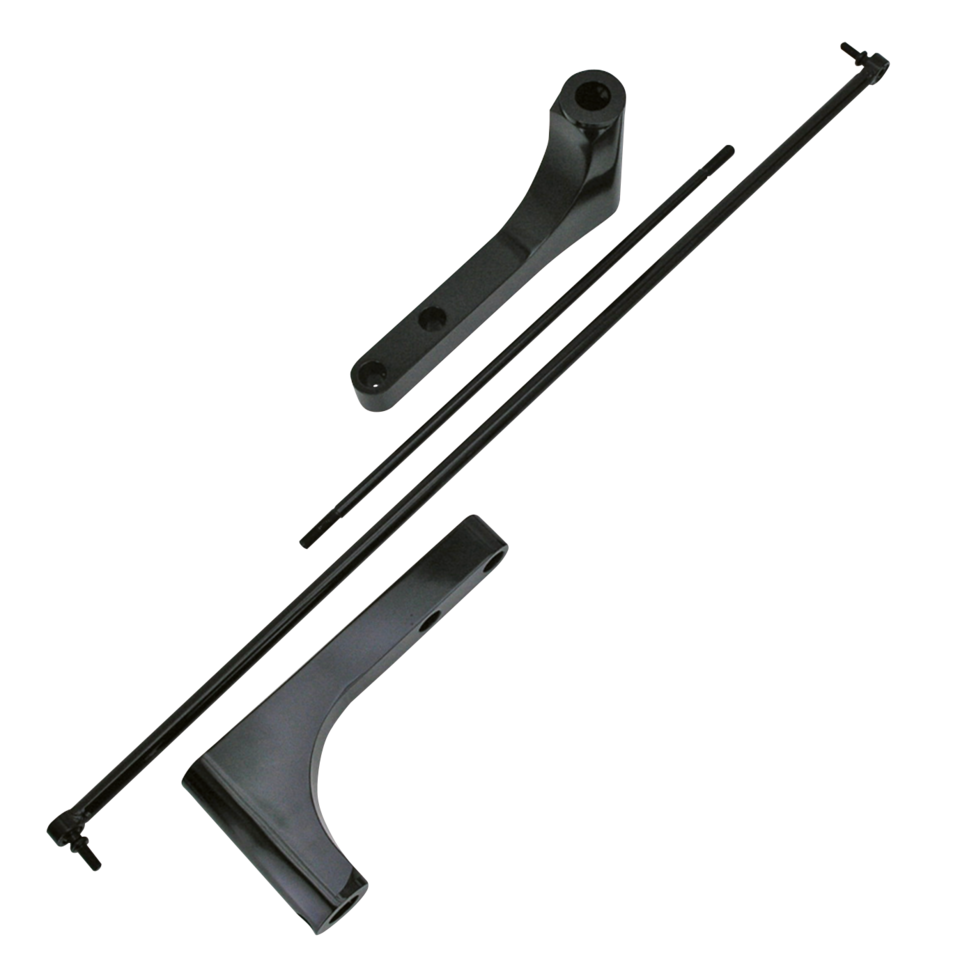 Gzp Blk Xl04 13 6" Forward Control Exten Foot Control Extension & Relocation Kit Zodiac Default Title