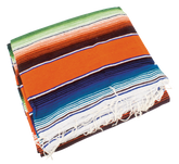 Mexican Blanket Serape Orange Indispensables Texas Leather Default Title