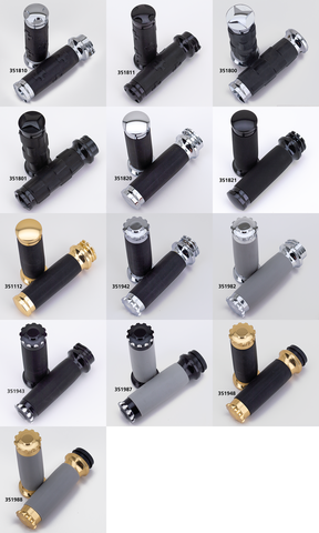 Gzp Chrome 4 Cross T Ii Grip Set Grip Zodiac