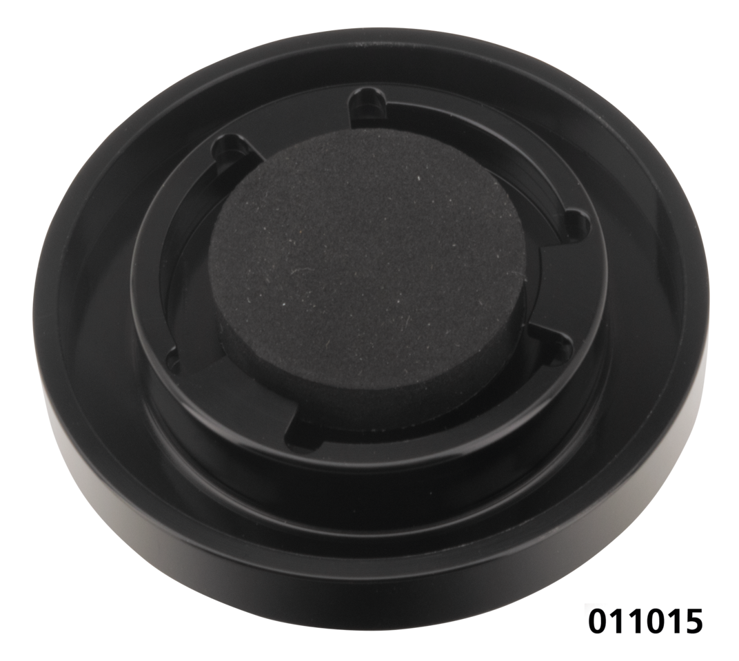 Gzp Black Ribbed Dummy Cap St18 21 Gas Cap & Cover Zodiac