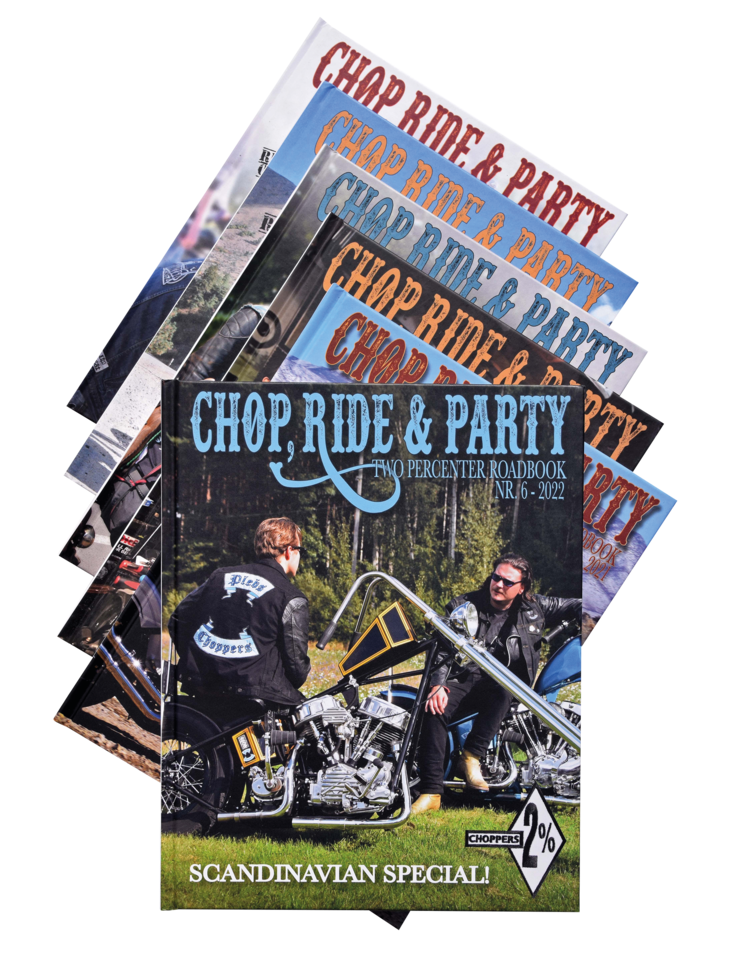 Chop Ride & Party Book 6 Indispensables Chop, Ride & Party Two Percenter Default Title