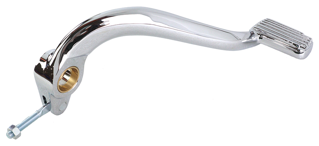 Brake Pedal Chrome Fxr82 94 Brake Pedals & Backing Plates V Twin Mfg