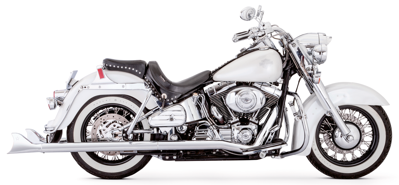 E3 Tc96 F*St07 16 39" Sharktail Ch/Ch 2-2 Full Exhaust System Thorcat Exhaust