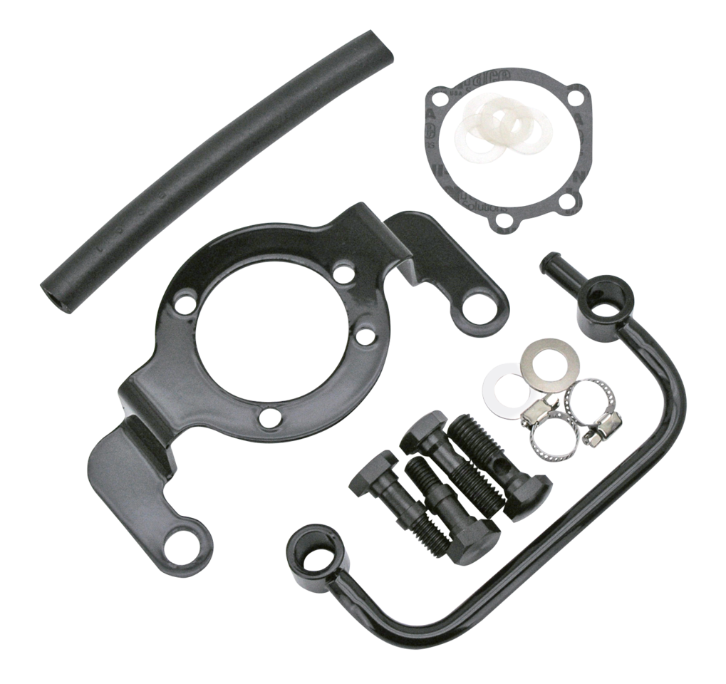 Gzp Blk A/C Support W/Brthr Tube Kit Bt9 Air Cleaner Breather Kit Zodiac