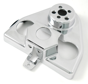 Handlebar Riser Cover Chrome Flhr03 13 Handlebar Riser Mounts V Twin Mfg Default Title