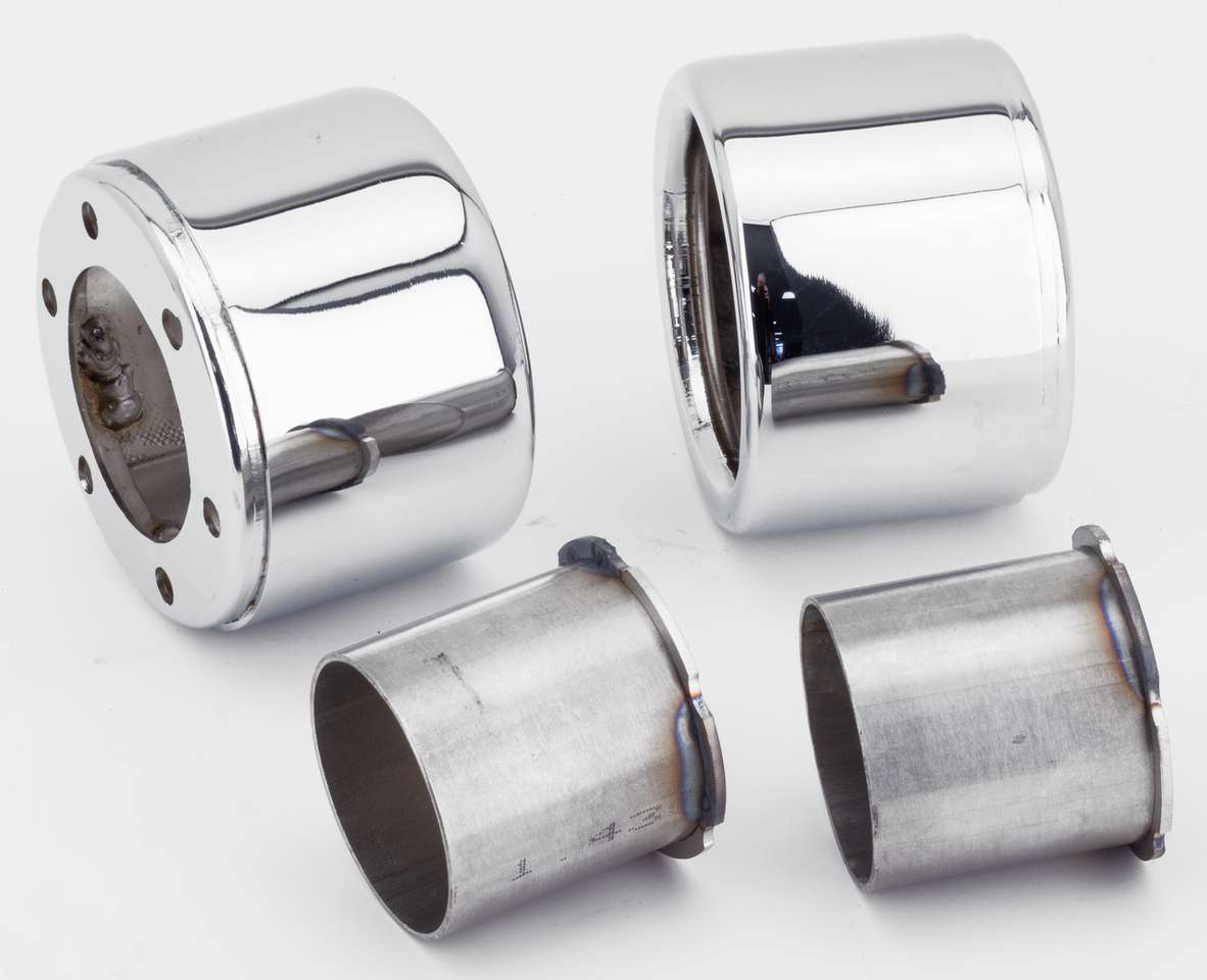 Mcj End Caps Race 90 Straight Chrome Exhaust End Cap Mcj