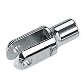 Gzp Brake Rod Clevis Hd Front Chrome Brake Drums & Parts Zodiac Default Title