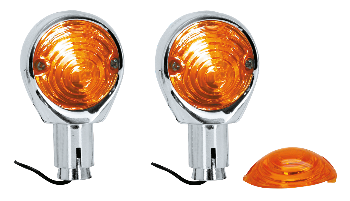 Gzp Ox Eye Handlebar Indicator Lights (P Turn Signal Zodiac Default Title