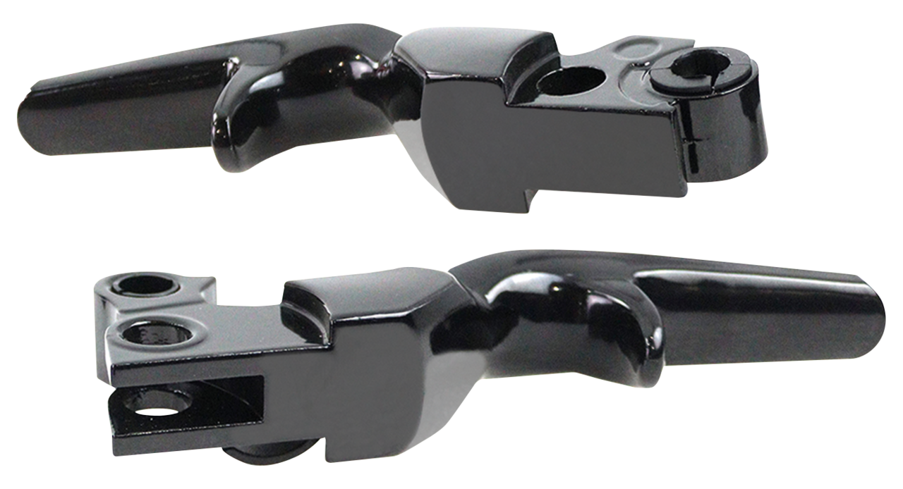 Short Trigger Lever Set Black Hd96 14 Lever Blades V Twin Mfg Default Title