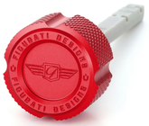 Trans. Dipst. Alu Knurled Red Me17 Up Transmission Parts 2006 to present 6 Speed Figurati Designs Default Title