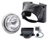 Black Nacelle Kit Flh60 84 Headlights V Twin Mfg Default Title