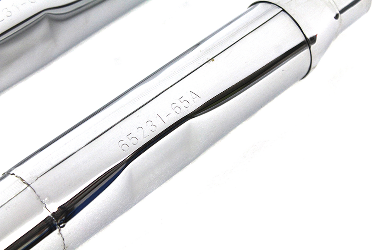Replica Mufflers Tapered Chr Xlch65 70 Slip-On & Muffler V Twin Mfg