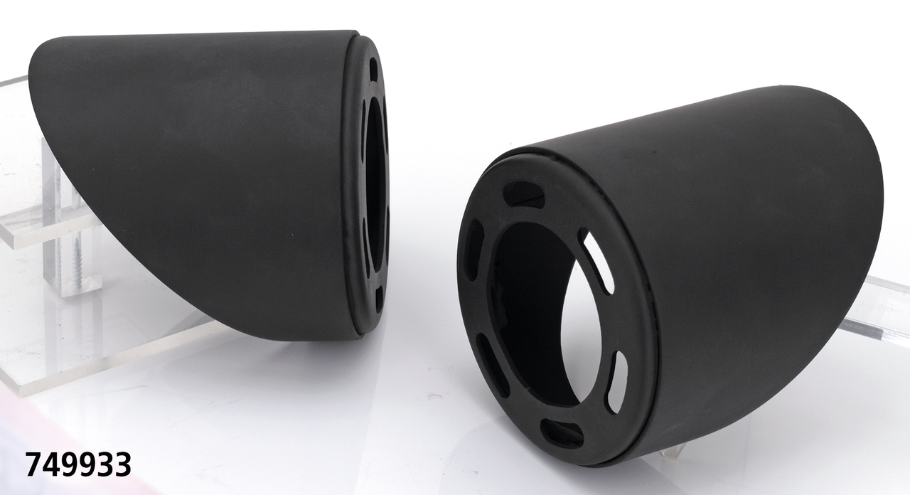 Mcj End Caps Royal 80 Slash Cut Black Exhaust End Cap Mcj Default Title