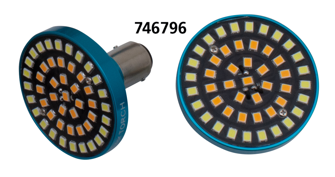 Torch Hd Trn Sig Led Insert 2" White/Amb Turn Signal Insert Cyron