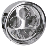 Gzp Intense Led 5.75" Headlight Chrome Headlight Zodiac Default Title