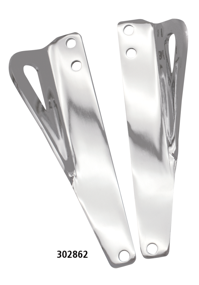 Gzp Chr Tie Down Bracket Kit Flh/T95 13 Tie-Down Strap & Anchor Zodiac Default Title