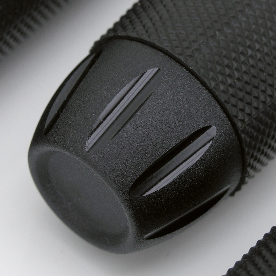 Gzp Panorama Foot Peg Set,Black Stealth( Foot Peg Zodiac