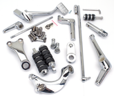 Gzp Chrome Forward Controls Xl14 Up +2" Forward Control Kit Zodiac Default Title